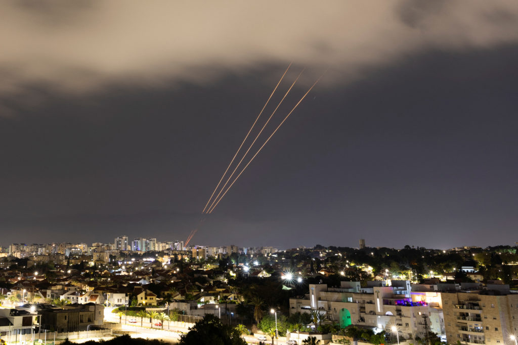Iran unleashed a barrage of drones and missiles aimed at Israel.
Image Source: PBS News
