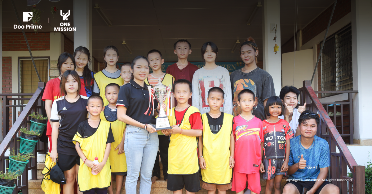 Doo Prime Kicks Off OneMission with a Successful Sports Day in Thailand