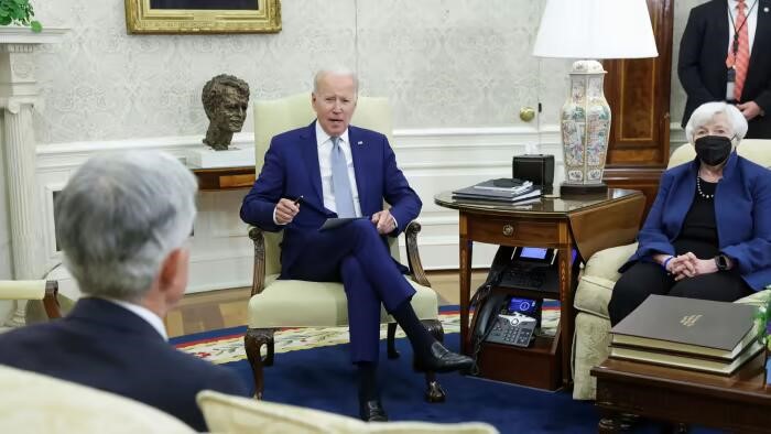 罕见!拜登同时会面鲍威尔和耶伦、美联储今日起正式迈入量化紧缩时代